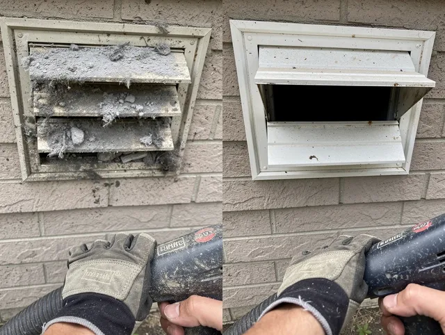 Professional dryer exhaust vent cleaning by Stonington Dryer Vent Cleaning in Stonington